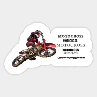 Motocross Sticker